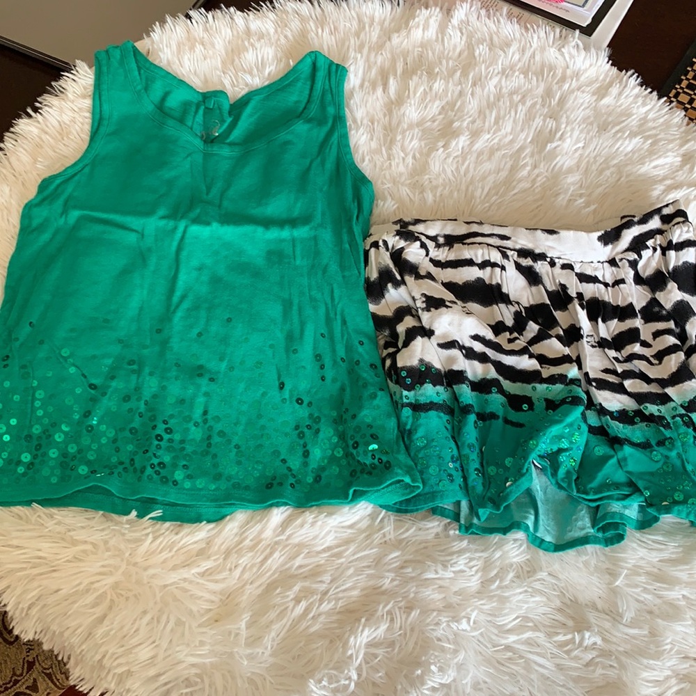 Girl justice set size 8/10
